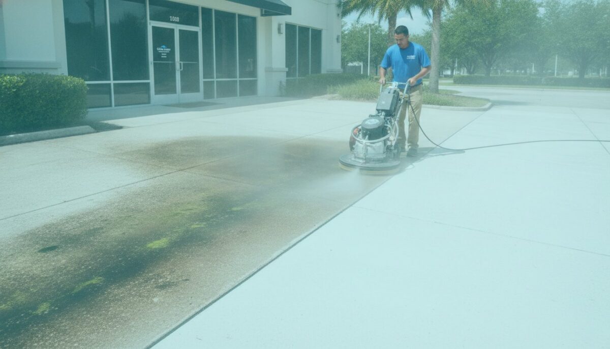 Commercial Driveway Cleaning Jacksonville FL: The Business Owner’s Guide