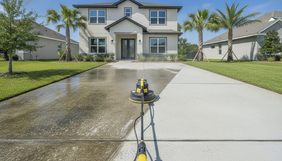 Concrete Cleaning Jacksonville FL: The Ultimate Homeowner’s Guide to Curb Appeal