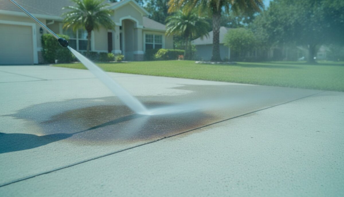 How to Remove Oil Stains from Driveway Surfaces: A Homeowner’s Guide