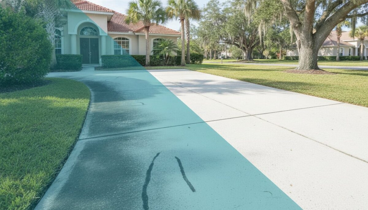 How to Remove Algae from Concrete: A Jacksonville Homeowner’s Guide (2026)