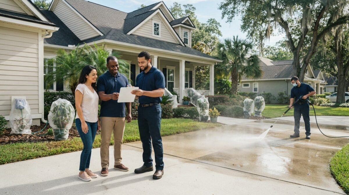 Hiring a Pressure Washing Company Checklist: What Jacksonville Homeowners Should Verify