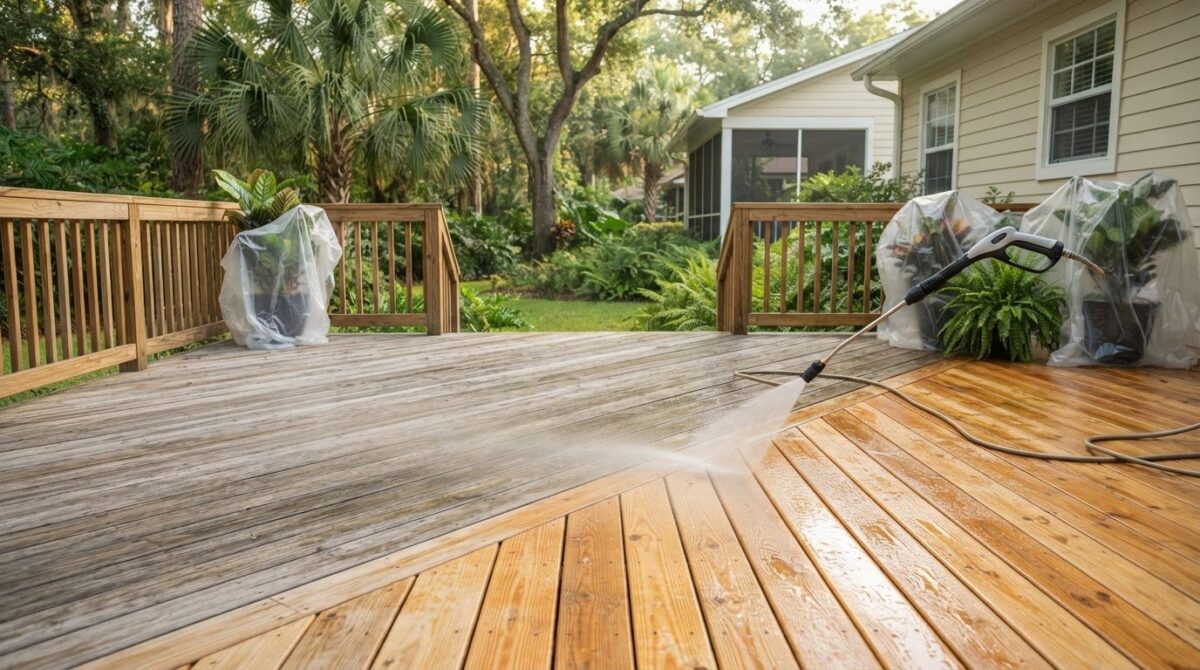 Deck Cleaning Before Staining: The Essential Guide to a Long-Lasting Finish
